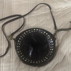 HOBO Black Studded Crossbody Bag